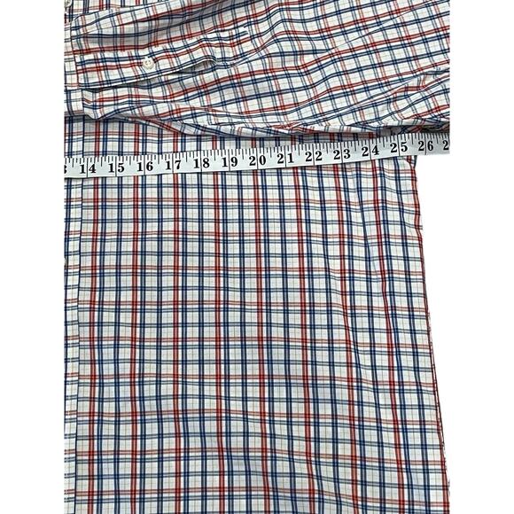 Polo Ralph Lauren Mens Shirt 16.5 Plaid Oxford Preppy Designer Button Down - Picture 7 of 8